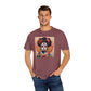 'Sugar Skull Geisha Girl' Unisex Garment-Dyed T-shirt