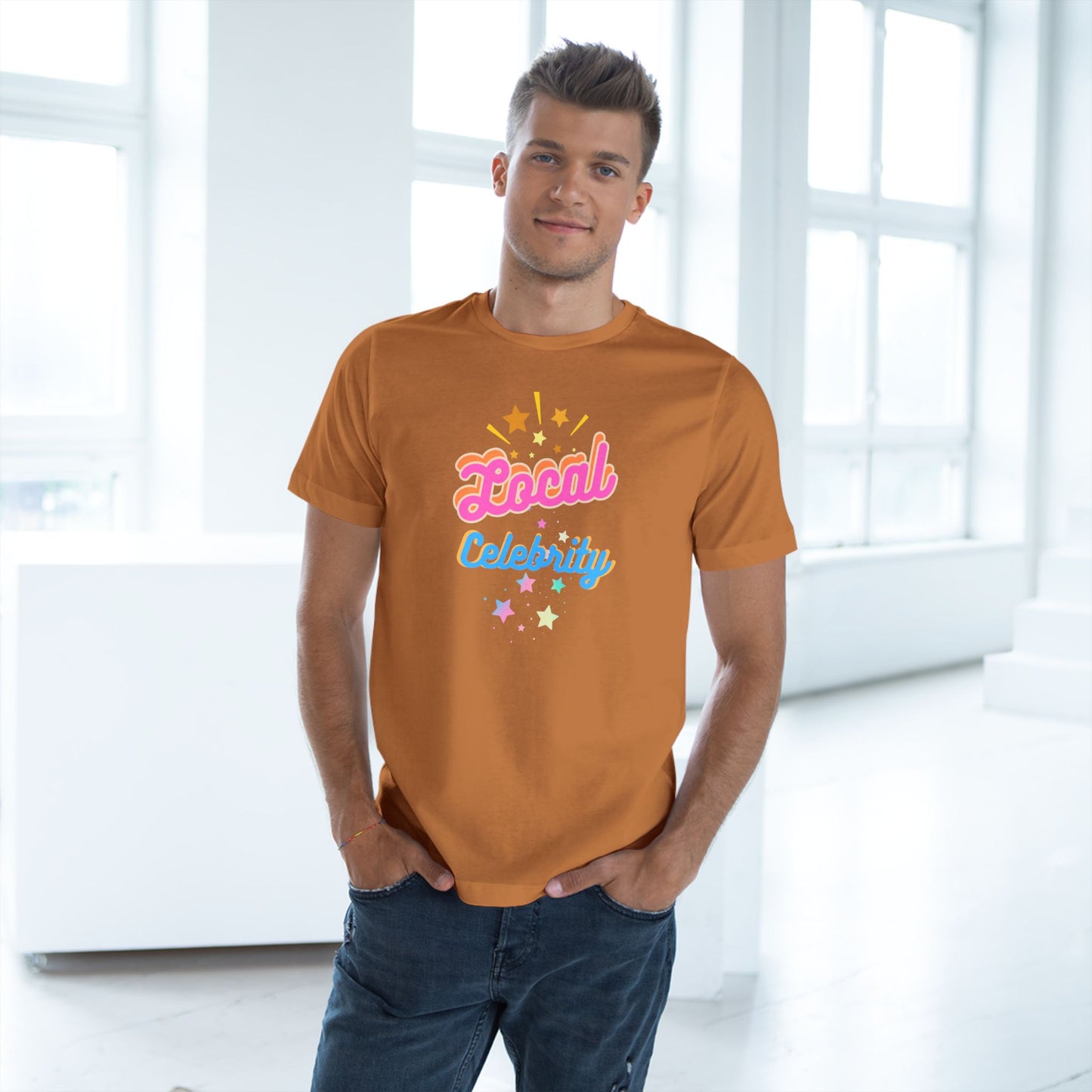 'Local Celebrity' Unisex Deluxe T-shirt