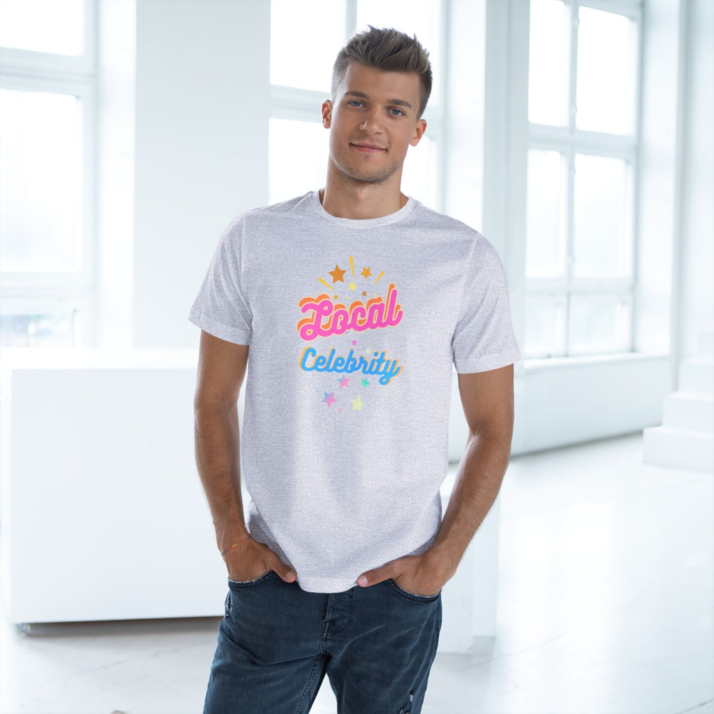 'Local Celebrity' Unisex Deluxe T-shirt