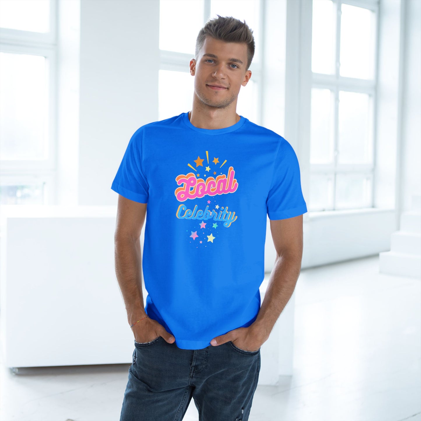 'Local Celebrity' Unisex Deluxe T-shirt
