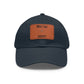 'Who's Your Daddy' (Spider)Dad Hat with Leather Patch (Rectangle)