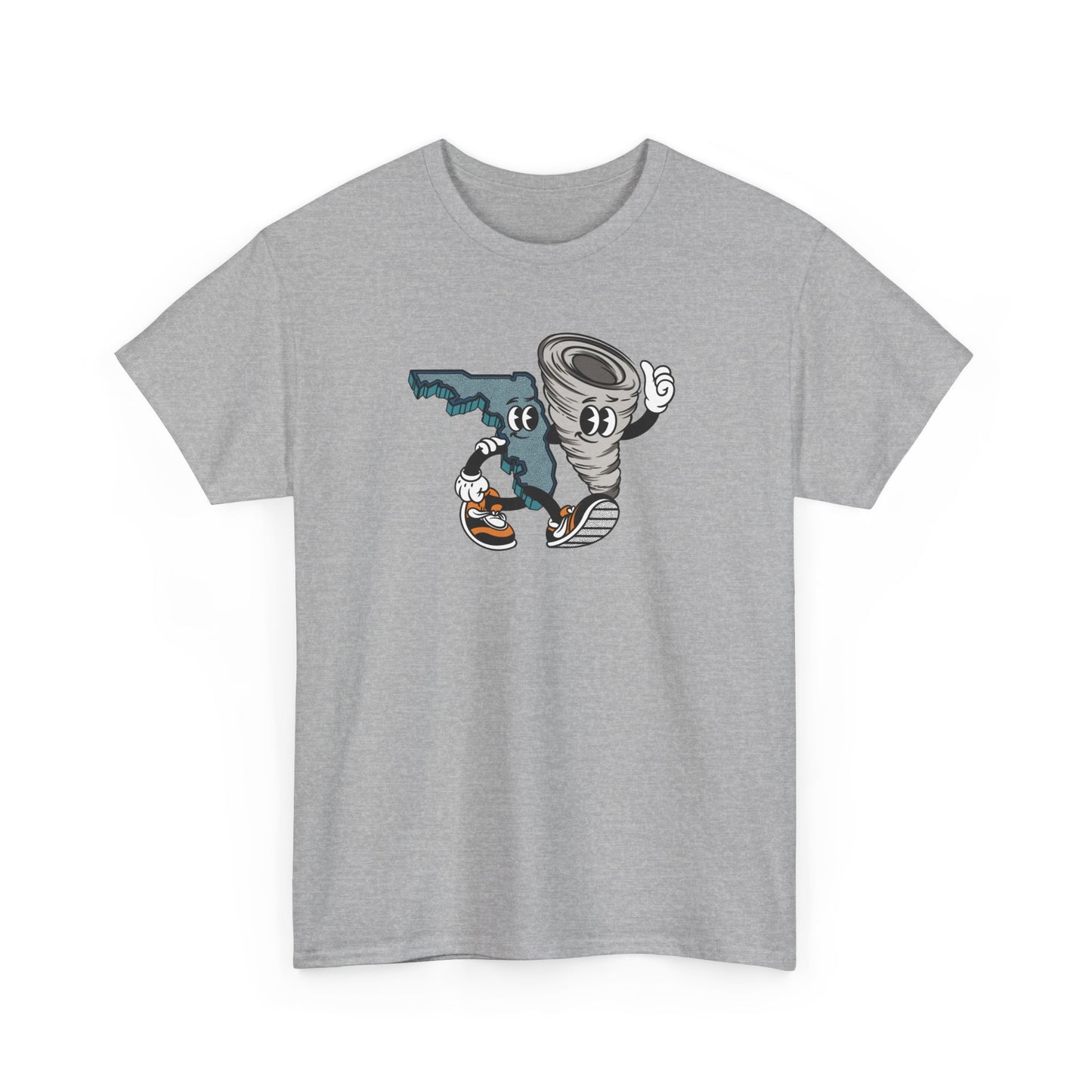 'Florida Hurricane Besties' Unisex Heavy Cotton Tee