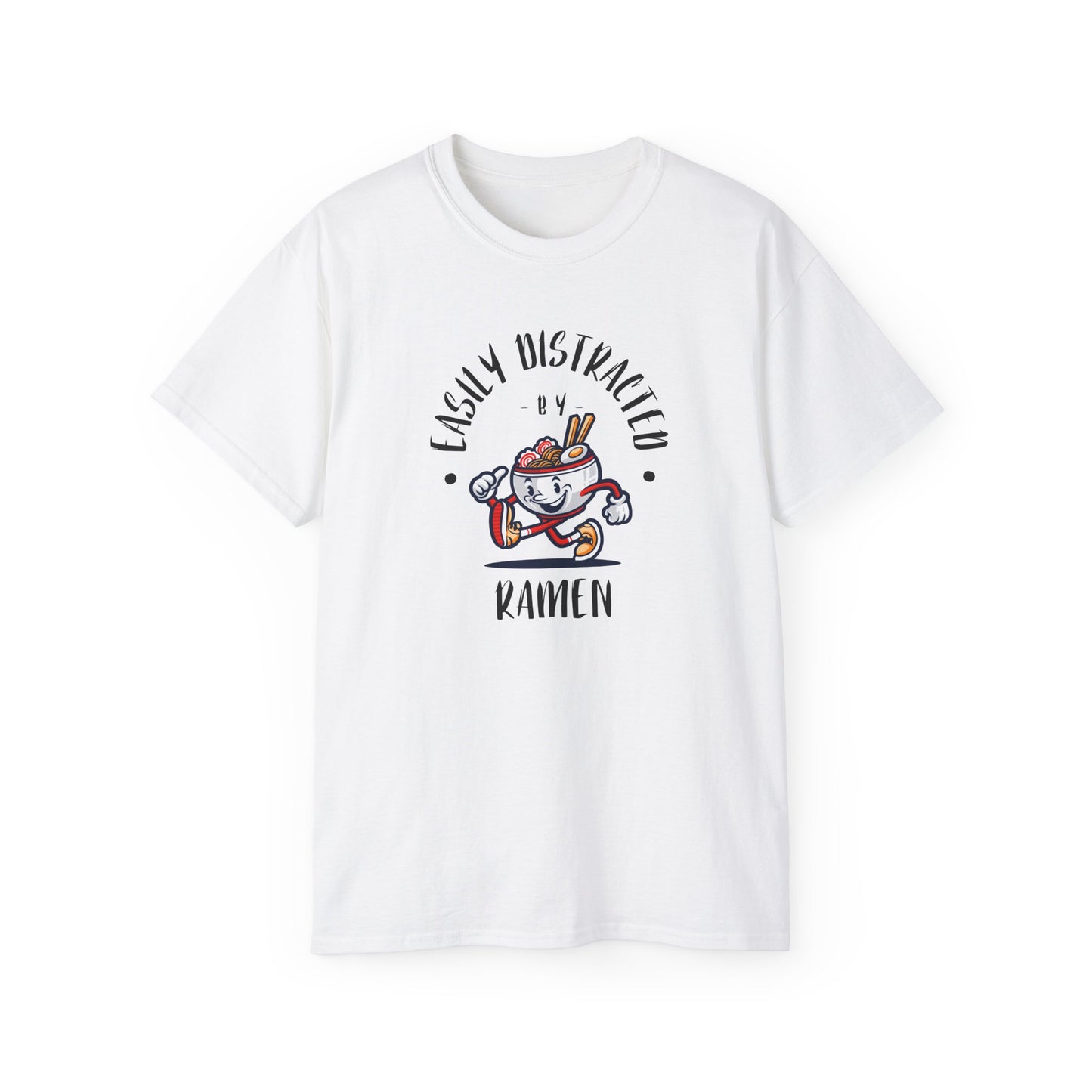 'Easily Distracted by Ramen' Unisex Ultra Cotton Tee