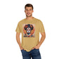 'Sugar Skull Geisha Girl' Unisex Garment-Dyed T-shirt