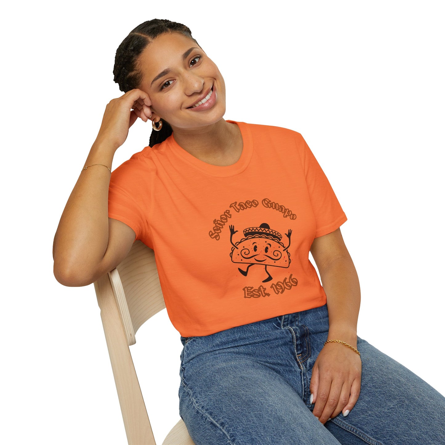 'El Taco Guapo' Unisex Softstyle T-Shirt