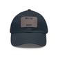 'Who's Your Daddy' (Spider)Dad Hat with Leather Patch (Rectangle)