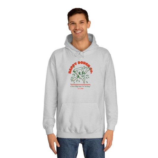 'Happy Dough Co.'Unisex College Hoodie