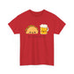 Taco & Beer Best Friends Forever! Unisex Heavy Cotton Tee