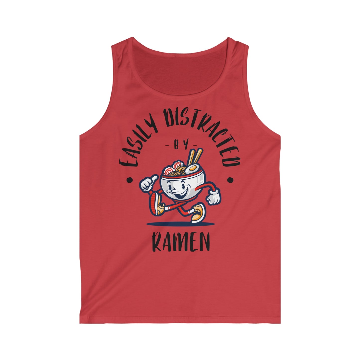 'Easily Distracted by Ramen' - Fun Noodles Design