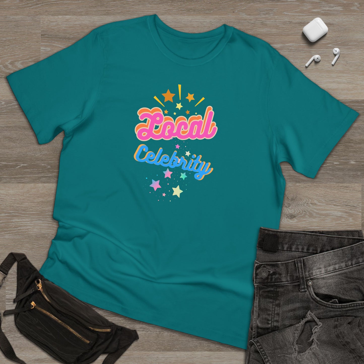 'Local Celebrity' Unisex Deluxe T-shirt