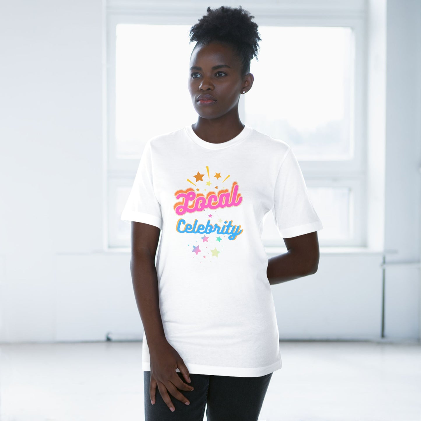 'Local Celebrity' Unisex Deluxe T-shirt