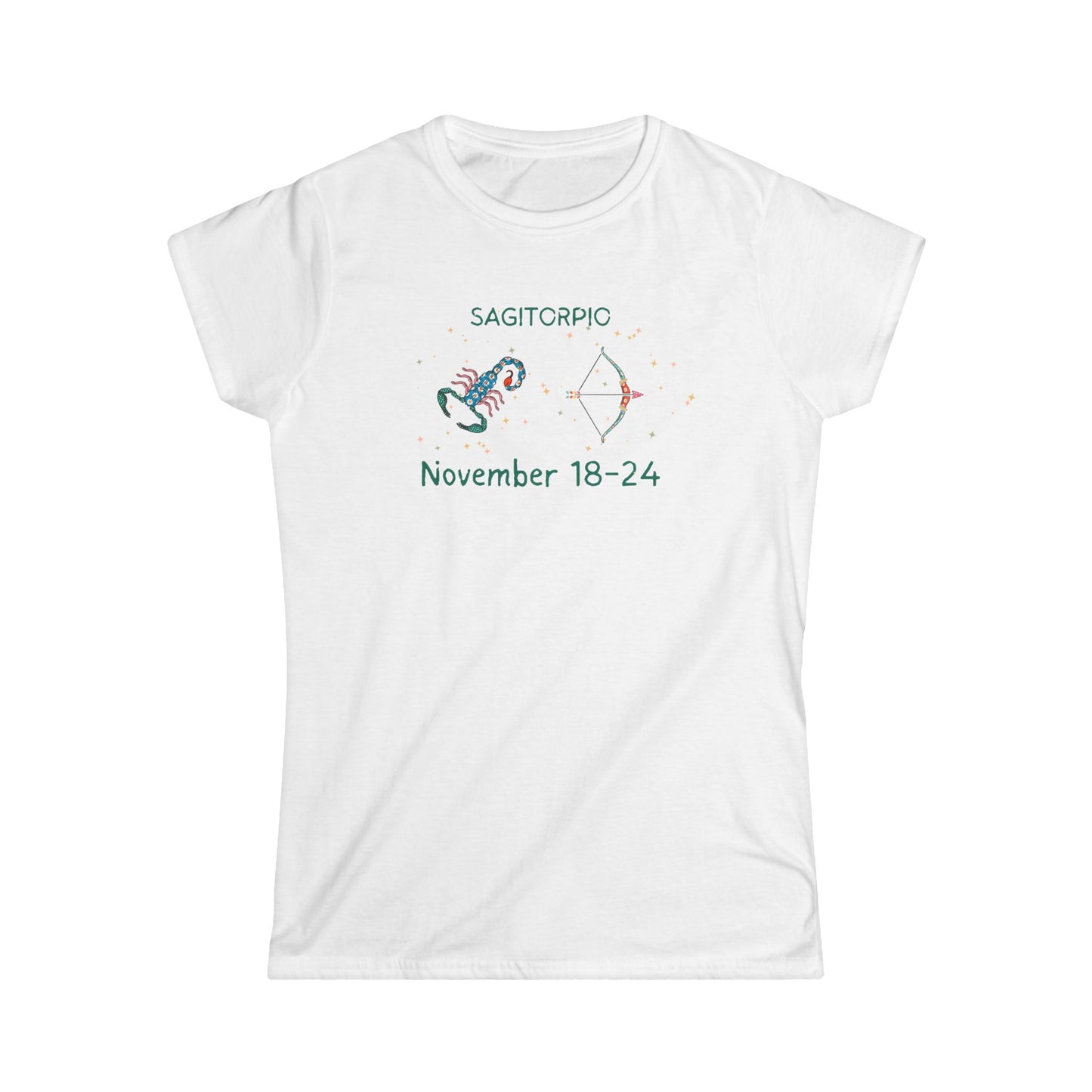 'Cusp - Sagitorpio' Women's Softstyle Tee