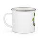 'There Might Be Wine in Here' Ambidexterous Enamel Camping Mug