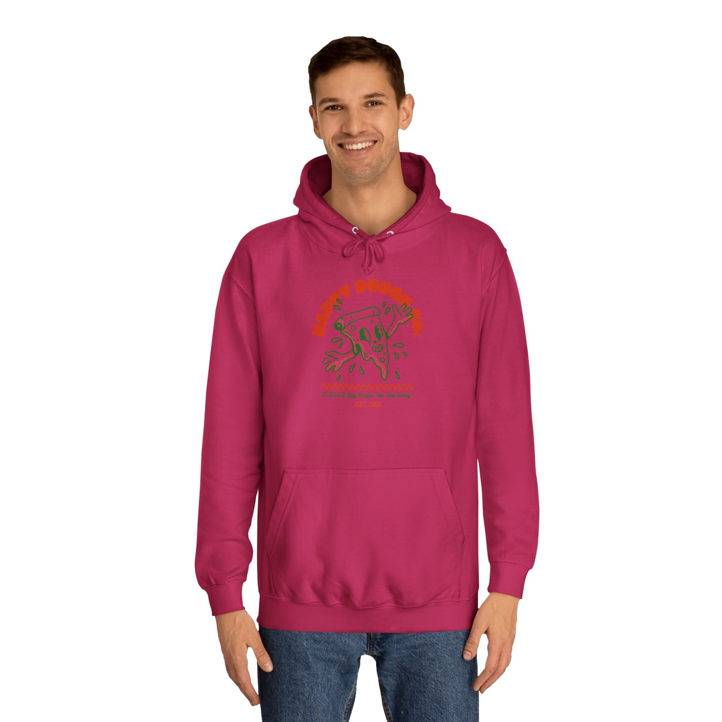 'Happy Dough Co.'Unisex College Hoodie