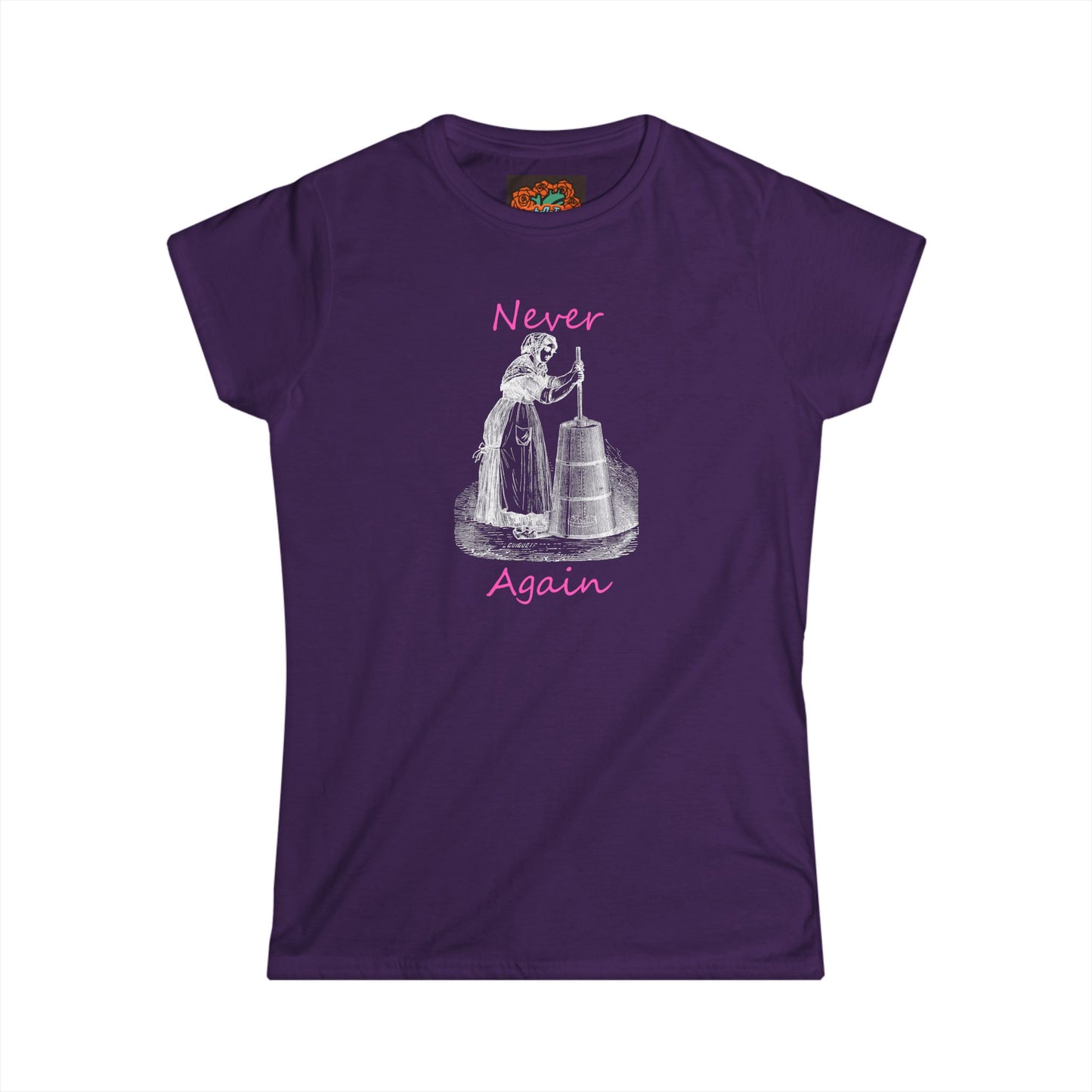 'Never Again' Women's Softstyle Tee