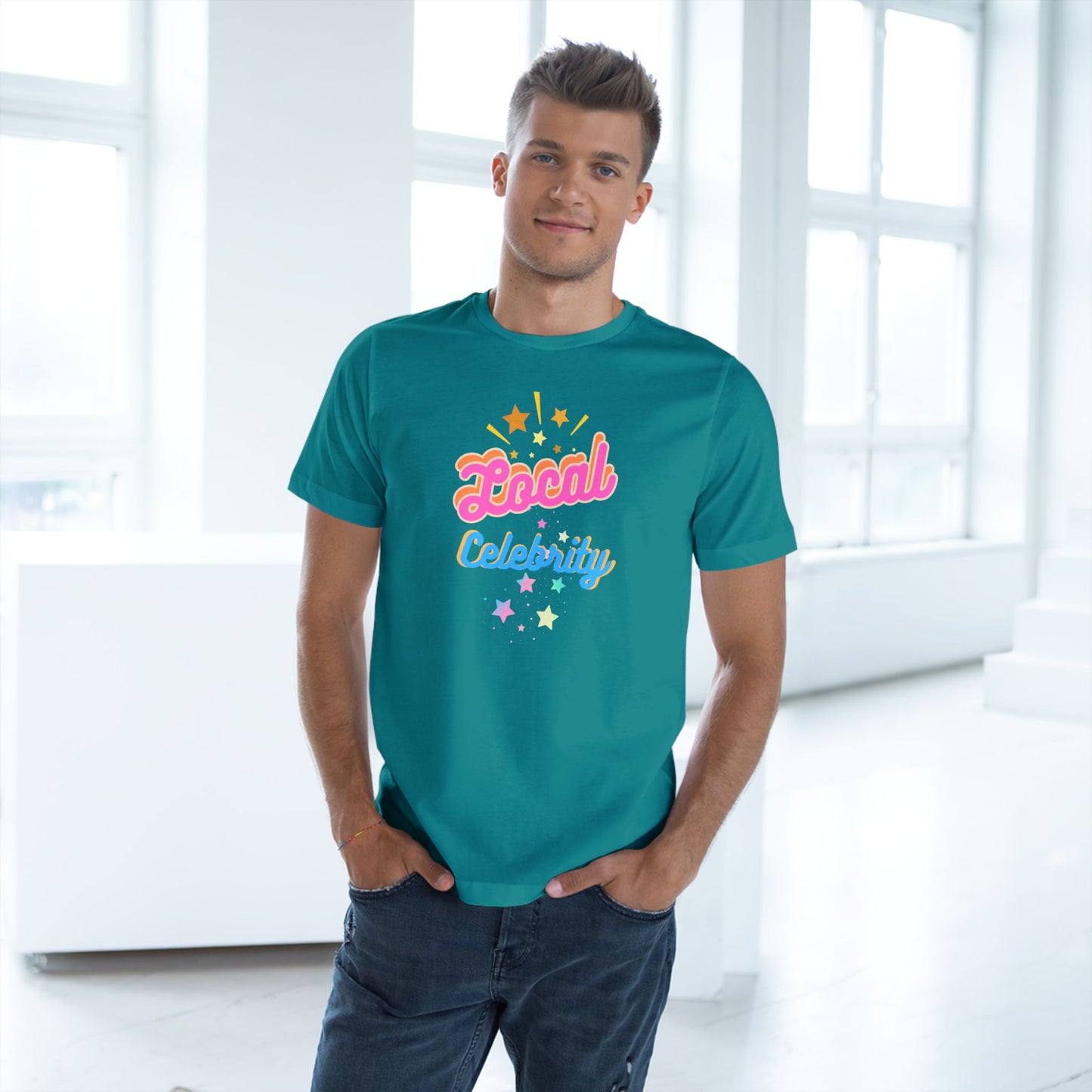 'Local Celebrity' Unisex Deluxe T-shirt