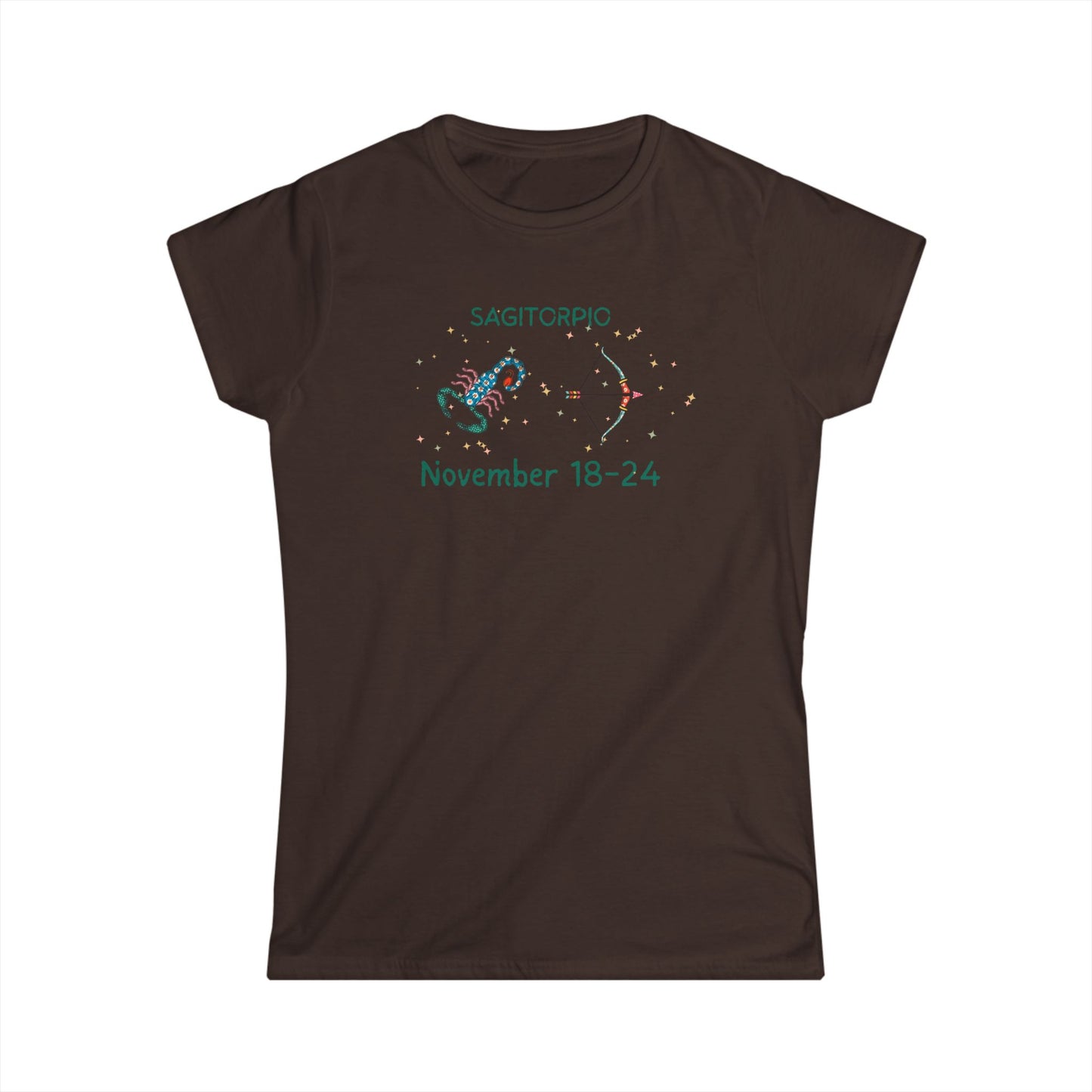 'Cusp - Sagitorpio' Women's Softstyle Tee