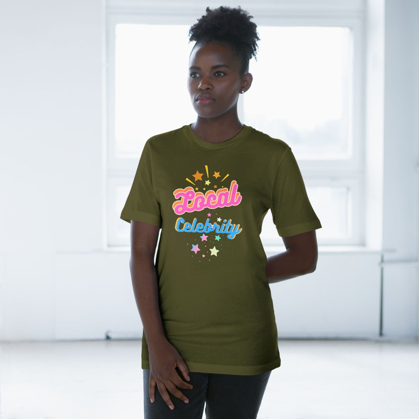 'Local Celebrity' Unisex Deluxe T-shirt
