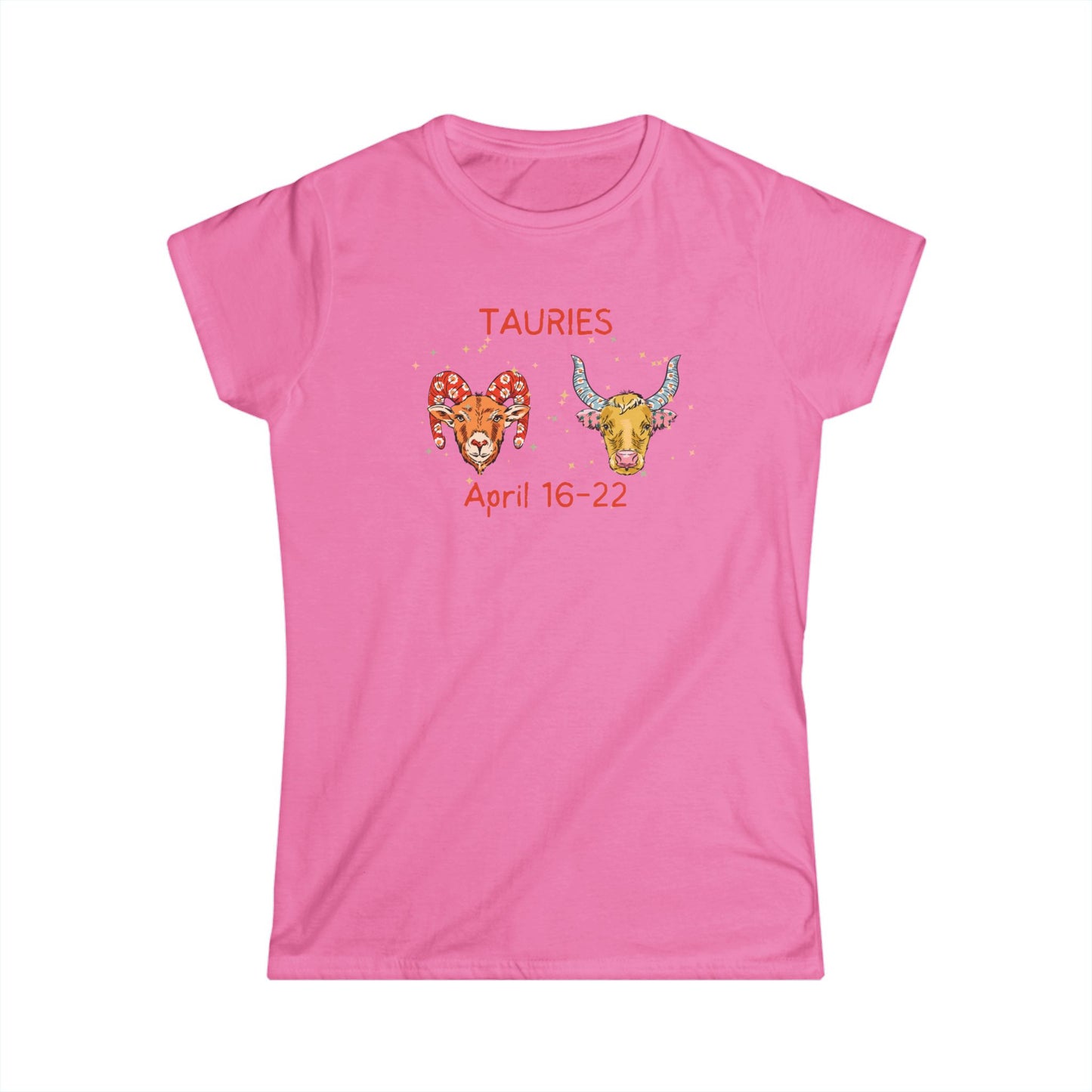 'Cusp -Tauries' Women's Softstyle Tee