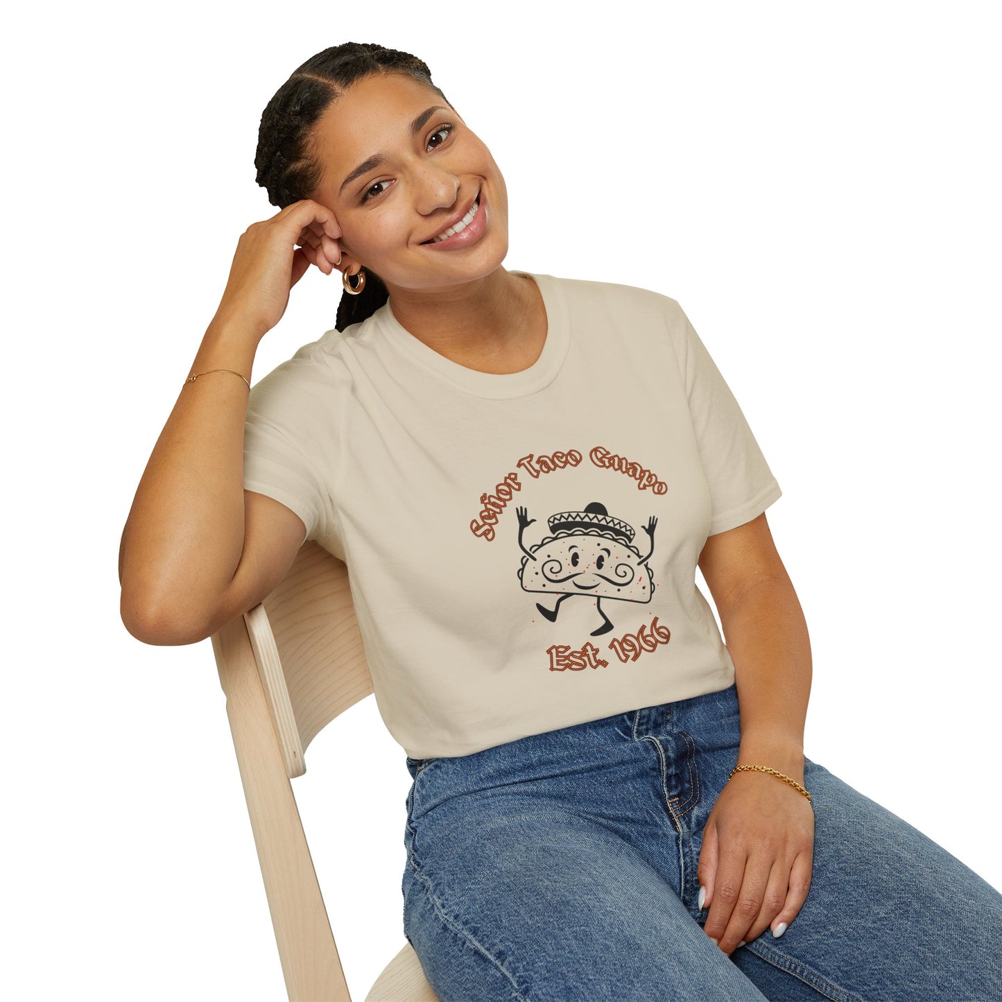 'El Taco Guapo' Unisex Softstyle T-Shirt