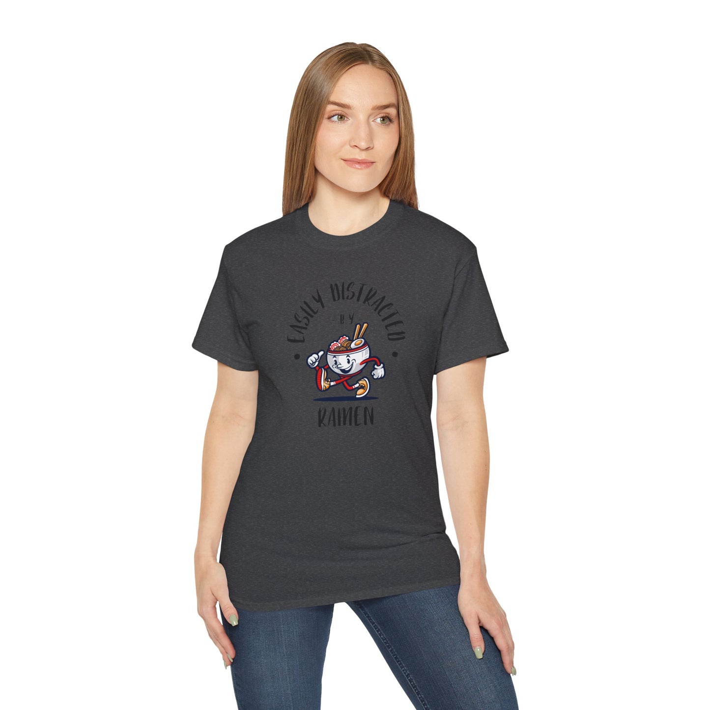 'Easily Distracted by Ramen' Unisex Ultra Cotton Tee