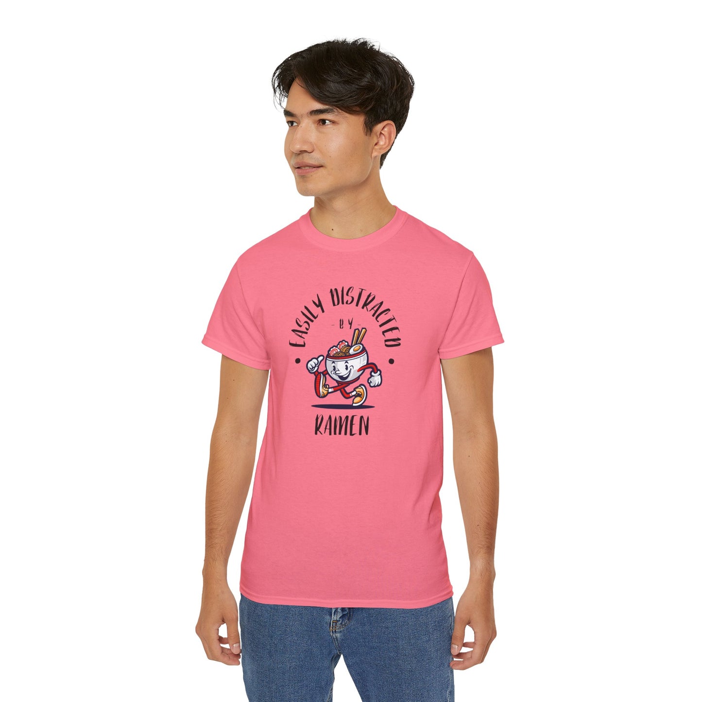 'Easily Distracted by Ramen' Unisex Ultra Cotton Tee