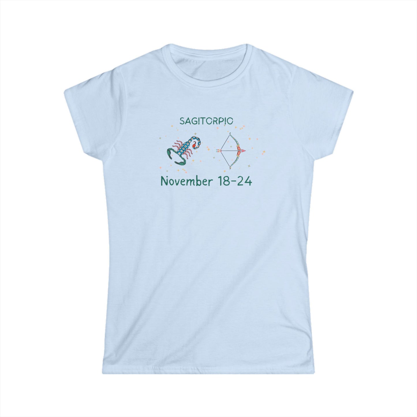 'Cusp - Sagitorpio' Women's Softstyle Tee