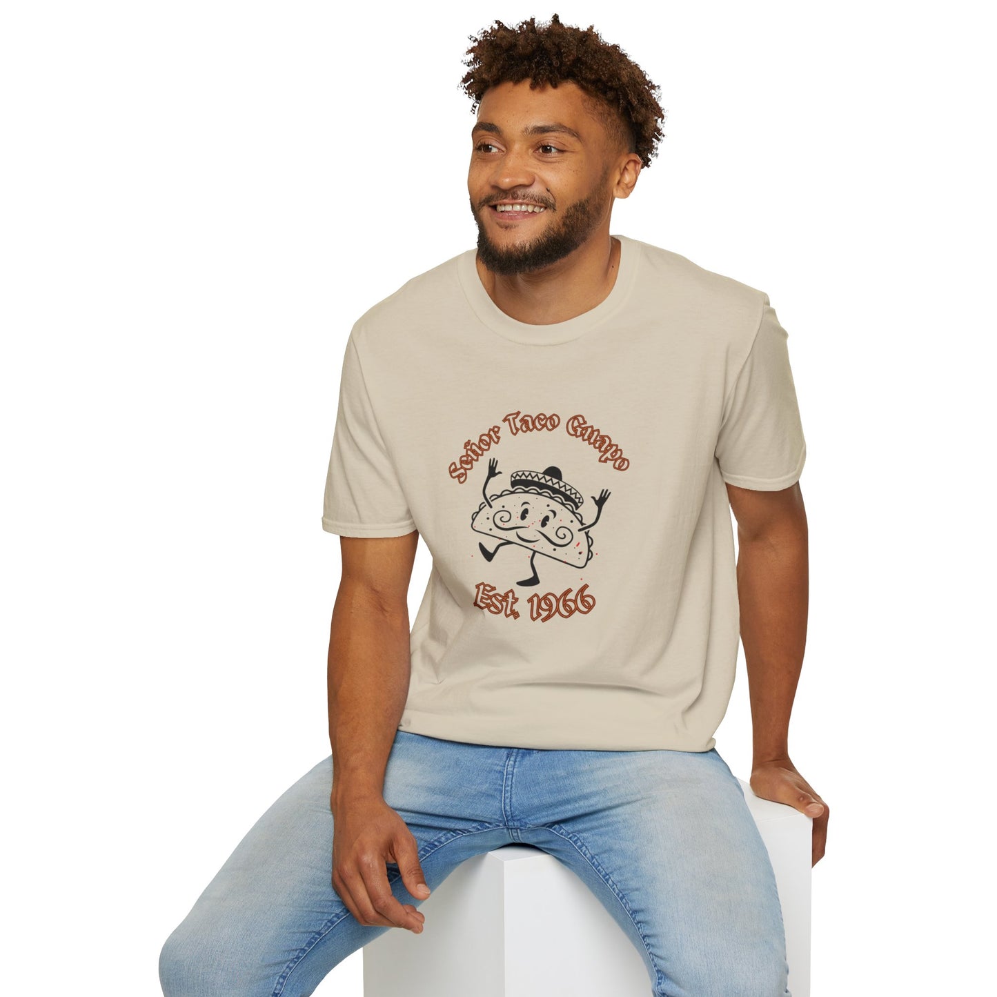 'El Taco Guapo' Unisex Softstyle T-Shirt
