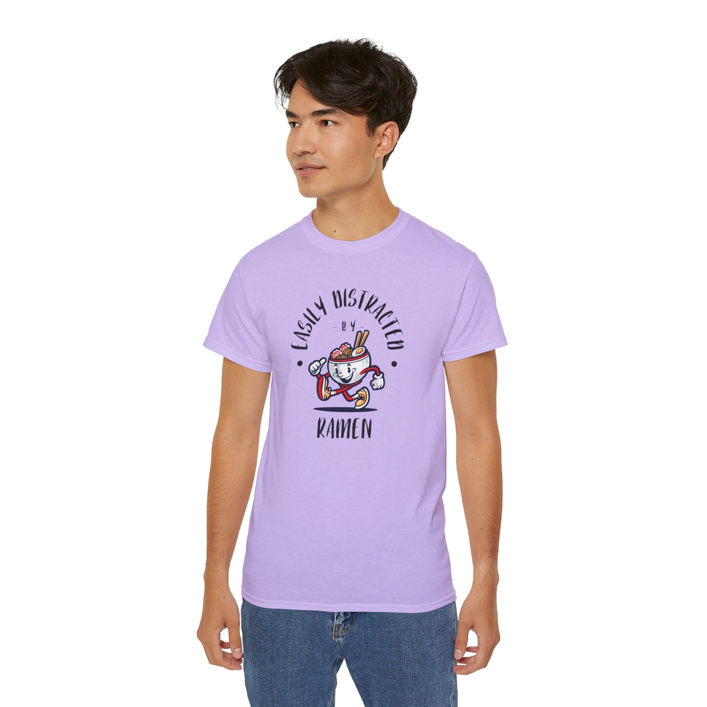 'Easily Distracted by Ramen' Unisex Ultra Cotton Tee